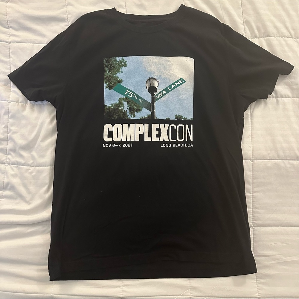 NBA x ComplexCon NBA Lane 75th Anniversary Tee | Black | Men’s XL